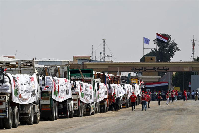 Egypt’s Lifeline to Gaza: 22nd Aid Convoy Arrives Amid Historic Middle East Famine